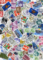 Image showing postage stamps