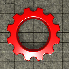 Image showing gear wheel