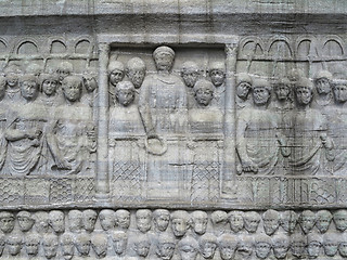 Image showing Base of obelisk Istanbul