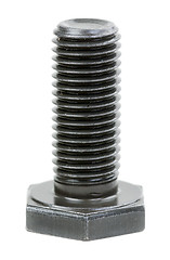 Image showing Steel bolt in a protective coating