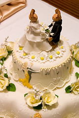 Image showing Wedding cake