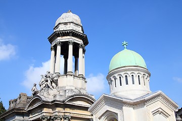 Image showing Milan - monumental cemetery