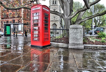 Image showing Rainy London