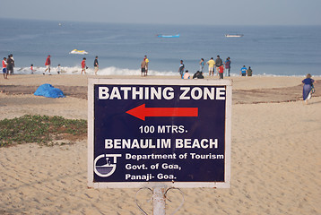 Image showing Beach, Goa