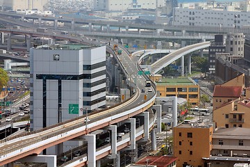Image showing Road intersection in Japan