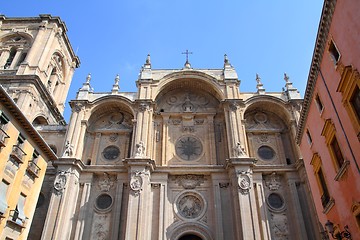 Image showing Granada cathedral