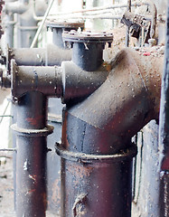 Image showing the abandon factory on production of cement