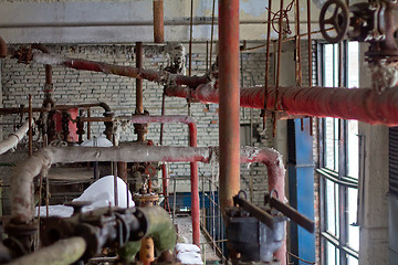 Image showing the abandon factory on production of cement