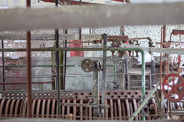 Image showing the abandon factory on production of cement