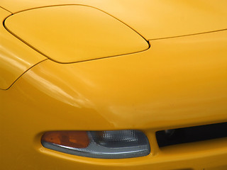 Image showing Sports car lamp and indicator