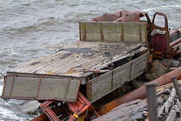 Image showing forever  left lorry