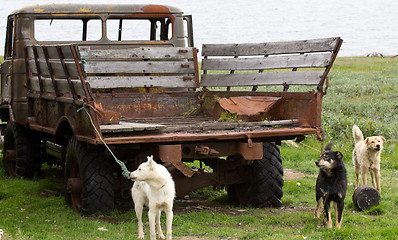 Image showing forever  left lorry