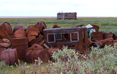 Image showing the thrown barrels