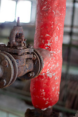 Image showing the abandon factory on production of cement