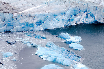 Image showing glacier of Nansen