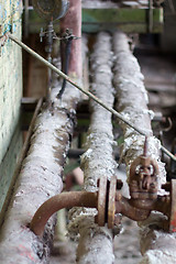 Image showing the abandon factory on production of cement