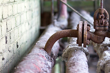 Image showing the abandon factory on production of cement