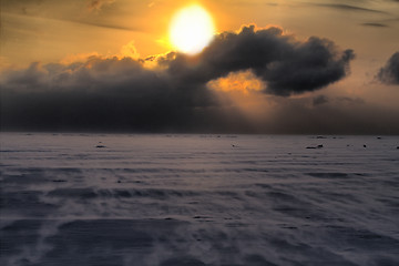 Image showing winter storm