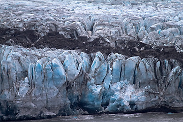 Image showing death of a glacier at the Ice ocean