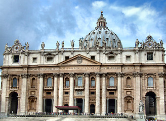 Image showing St. Peter's basilica in Vatican City