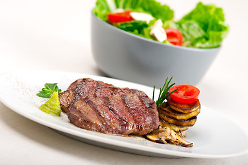 Image showing grilled Kobe Miyazaky beef