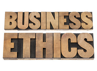 Image showing business ethics