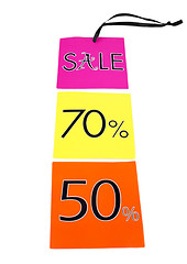 Image showing Sale labels