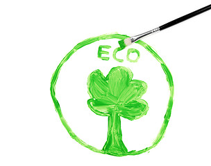 Image showing Eco concept tree 