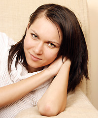 Image showing Woman relaxing