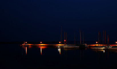 Image showing Yacht harbour