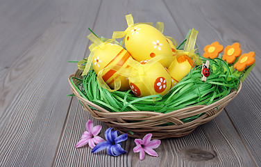 Image showing Easter eggs 