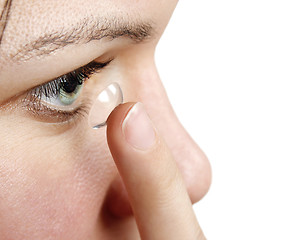 Image showing Contact lens