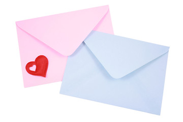 Image showing love letters