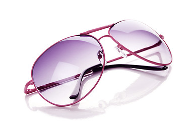 Image showing Pink sunglasses