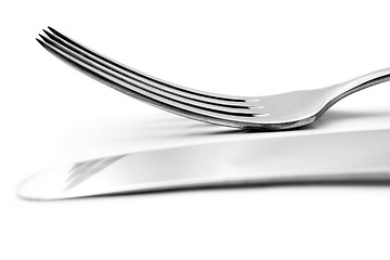 Image showing Knife and fork 