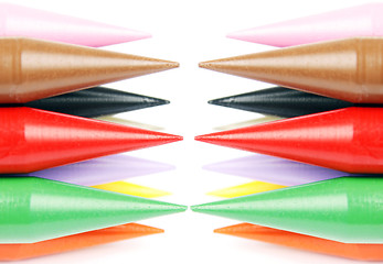 Image showing Sharp pencils