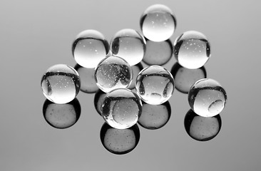 Image showing Transparent spheres 
