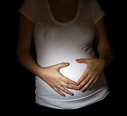 Image showing Pregnant woman