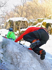 Image showing climbers team