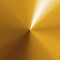 Image showing Circular Gold Texture