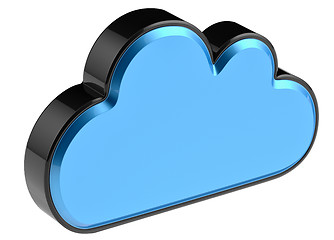 Image showing Cloud computing and storage security concept