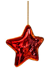 Image showing Christmas-tree star toy