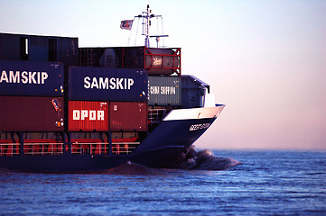 Image showing Container ship