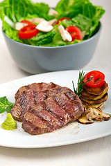 Image showing grilled Kobe Miyazaky beef