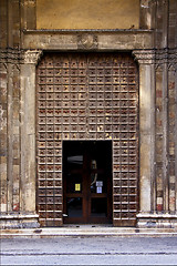 Image showing the brown gate  