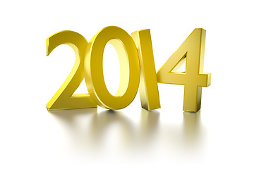 Image showing golden 2014