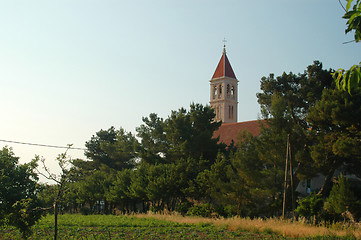 Image showing croatia monastery farm