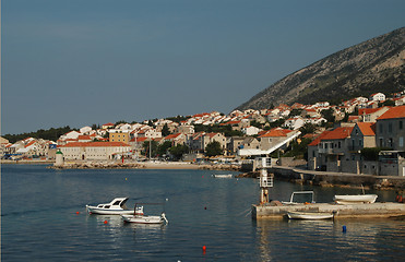 Image showing harbor croatia brac