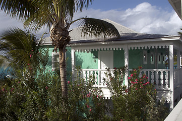 Image showing cabana in the bahamas
