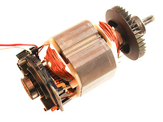 Image showing Electric engine